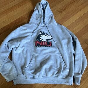 NCAA Gray NIU Huskies Men's Hoodie size XL